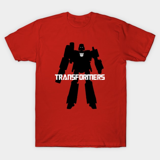 Transformers GEN 1 - Name silo - Megatron T-Shirt by ROBZILLA